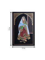 Amritsari Pair : Miniature Painting By Rajendra Sharma