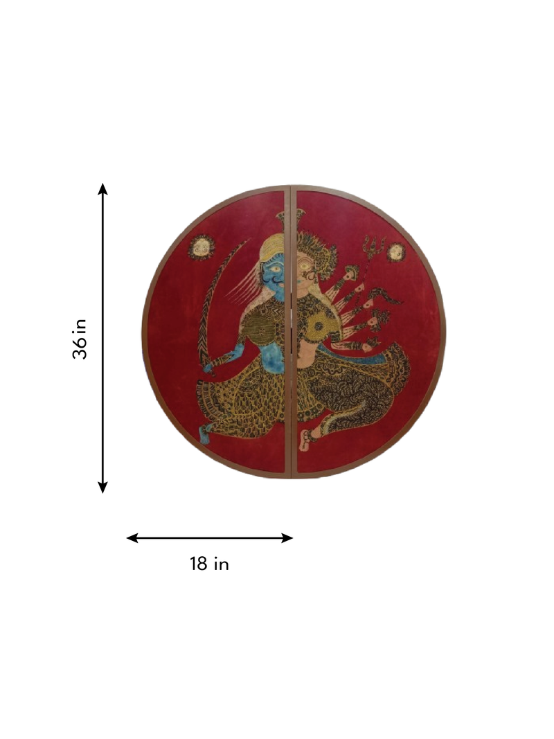 Ardhanarishvar: The Divine Union in Mata Ni Pachedi by Sanjay Chitara