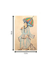 Babu with an Umbrella in Kalighat by Sonali Chitrakar