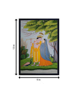 Divine Union: Radha Krishna in Kangra by Poonam Katoch