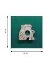 Elephant Shaped China berry Wooden Block art for Home Decor by Vikas Singh