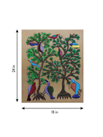 Feathered Friends: Birds and Trees in Zardozi by Md. Bilal