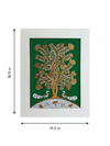 Flora, Birds, and Fishes Phad Painting by Kalyan Joshi