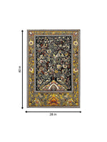 Floral Extravagance: Tree of Life in Stone Dust painting by Amita Sachdeva
