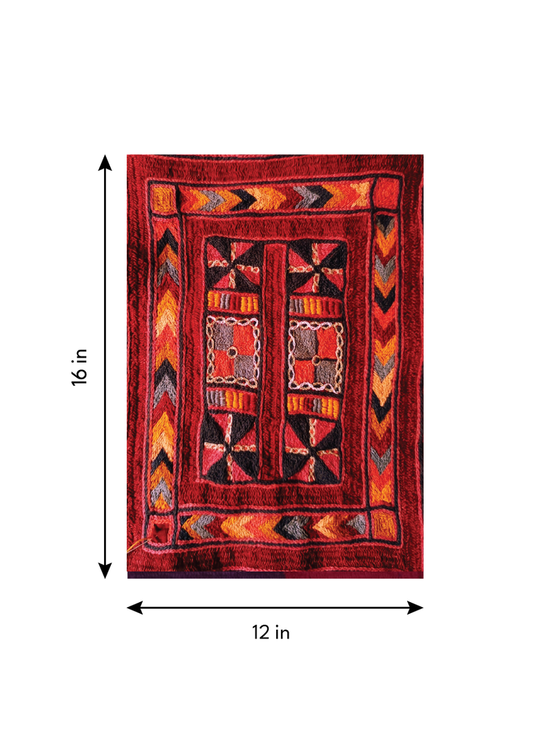 Geometric Paradise: Banjara Embroidery by Sapavat Siddu