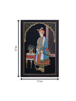 Jodhpuri Pair : Miniature Painting By Rajendra Sharma