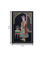 Jodhpuri Pair-Miniature Painting By Rajendra Sharma