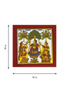 Joyful Melody: Radha with Friends in Phad by Kalyan Joshi