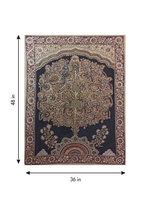 Living Roots, Shared Harvests in Kalamkari and Zari Zardozi KALAMKARI ZARDOZI ARTWORK BY SUDHEER AND MD. BILAL