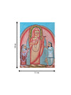 Lord Buddha with Devotees in Kalighat by Hasir Chitrakar