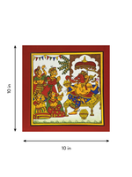 Lord of Auspicious Beginnings: Lord Ganesha in Phad by Kalyan Joshi