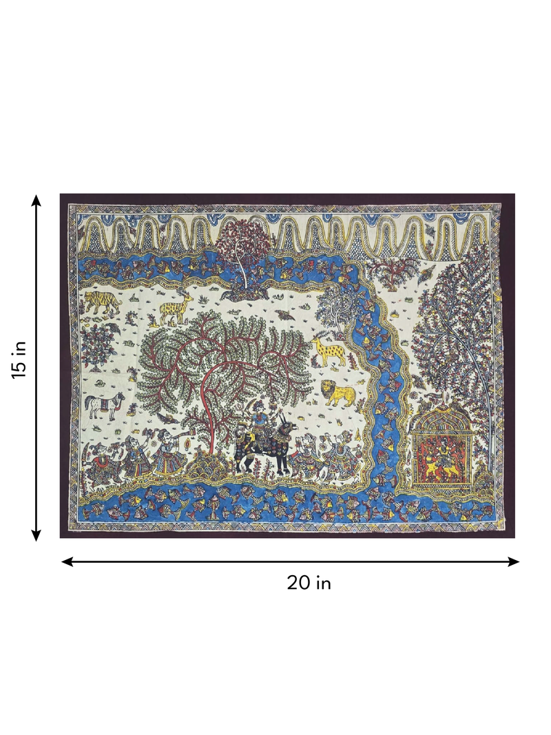 Meldi Mata and Dasha Mata in Mata Ni Pachedi by Vasant Manubhai Chittara