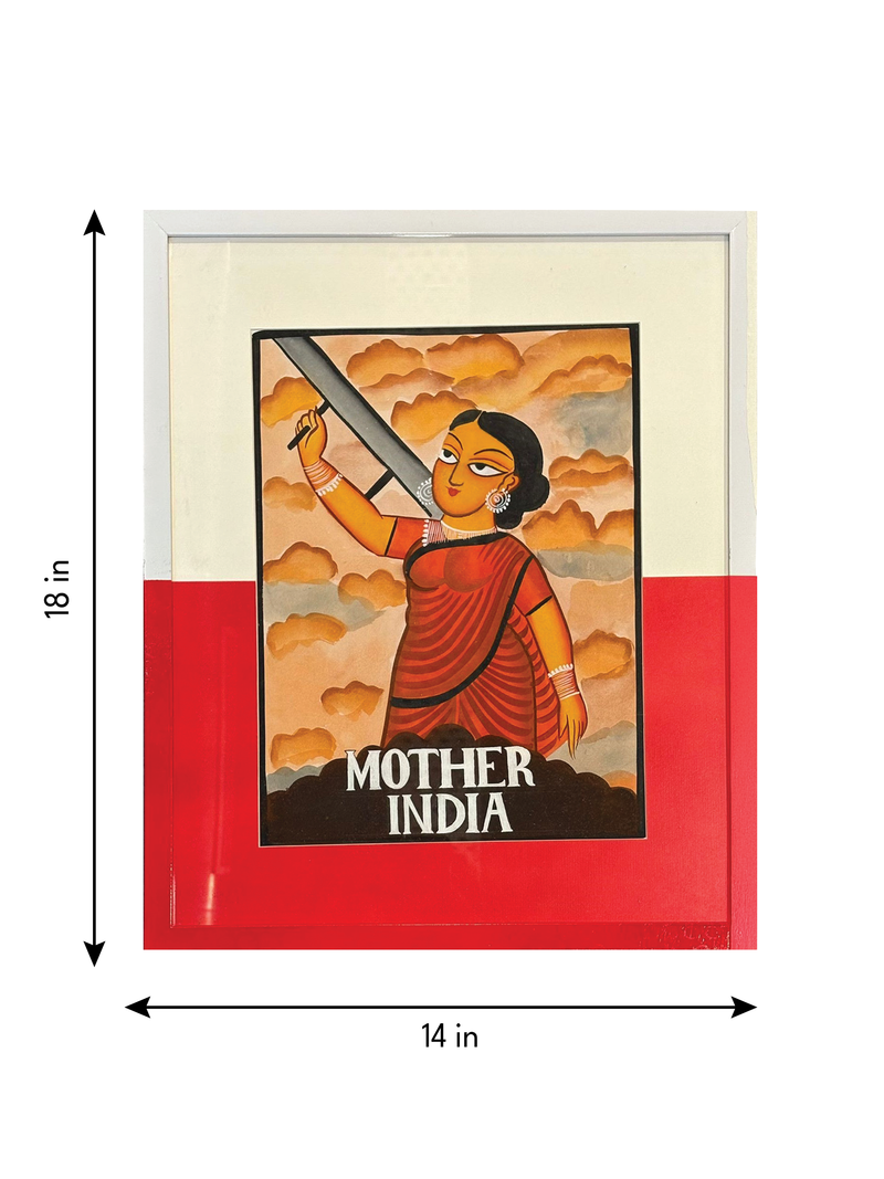 Mother India in Kalighat by Sonali Chitrakar
