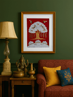 Nature's Beauty: Tree of Life in Phad by Kalyan Joshi for sale