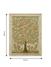 Perennial Pink: Tree of Life in Stone Dust by Amita Sachdeva