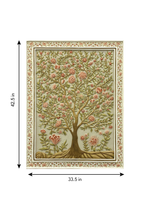 Perennial Pink: Tree of Life in Stone Dust by Amita Sachdeva