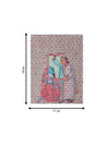 Raj Kumar (Rajput) and Raj Kumari (sky princess) by Hasir Chitrakar