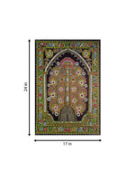Rogan art of tree of life on cloth