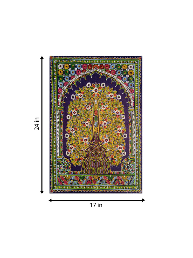 Rogan painting of tree