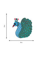 Royal Display: Peacock in Gond by Kailash Pradhan