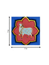 Sacred Cow: The Walk of Grace in Pichwai by Dinesh Soni
