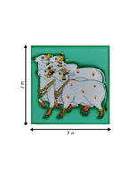 Sacred Cows: Lord Krishna's Companions in Pichwai by Dinesh Soni