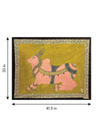 Sagat Mata's Mount: The Divine Bull in Mata ni Pachedi by Sanjay Chittara