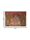 Shiv Parivaar: The Divine Family in Kalamkari by Kanukurthi Guna Sekhar Sai