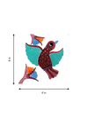 Soaring Grace: A Bird's Flight in Gond by Kailash Pradhan