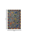 Swirling Fishes in Madhubani by Ambika Devi