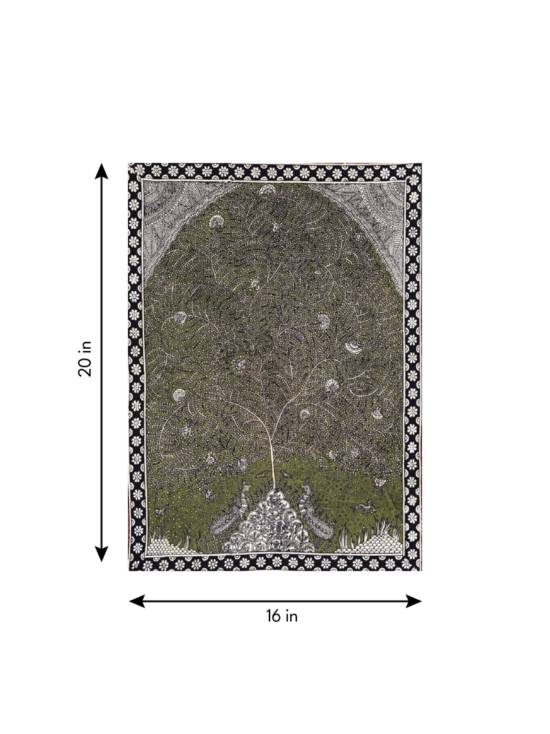 The Balance of Life: A Tree of Life in Mata Ni Pachedi By Vasant Manubhai Chitara