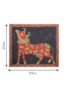The Celestial Bull: Sagat Mata's Ride in Mata ni Pachedi by Sanjay Chittara