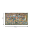 The Churning of the Cosmic Ocean: Ksheera Sagara Madhanam in Kalamkari by Harinath N