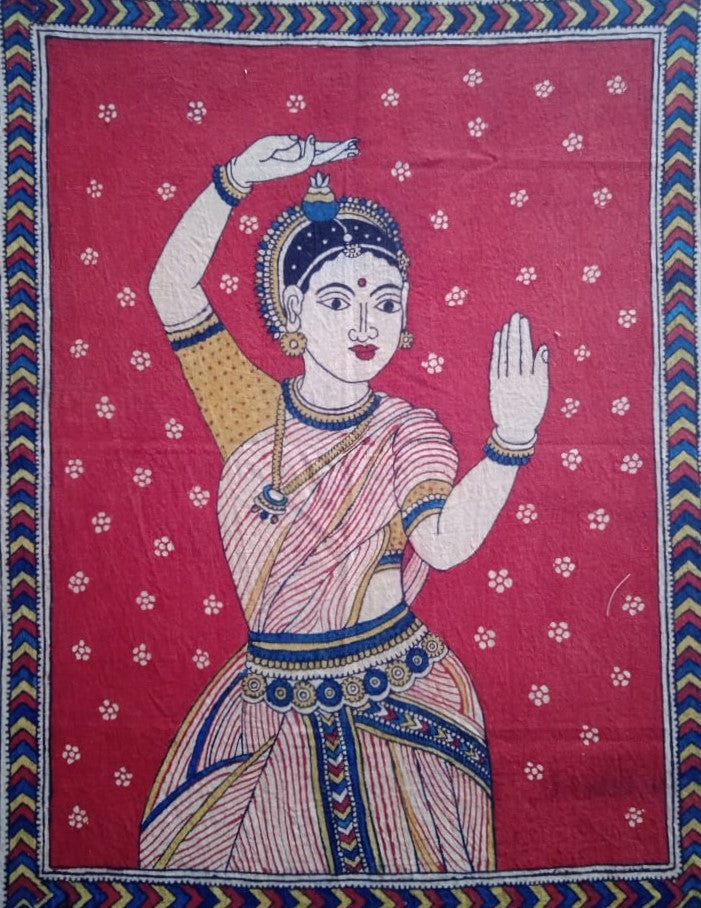 The Dance of Expressions in Kalamkari by Siva Reddy