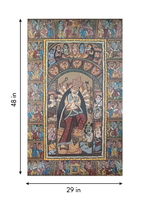 The Display of Shakti: Durga Puja in Kalighat and Pattachitra Art by Sonali Chitrakar
