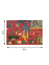 The Divine Pastimes: Krishna Leela in Cheriyal Art by D. Vinay Kumar