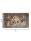 The Festival of Shakti: Along with Lord Ganesha and Kartikeya in Kalighat and Pattachitra Art by Sonali Chitrakar