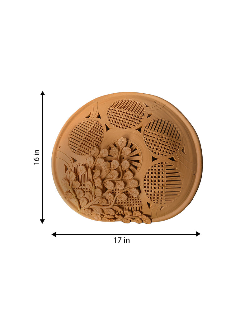 The Floral Ecstacy in Teracotta by Dolon Kundu