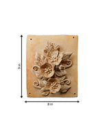 The Floral Embrace in Terracotta by Dolon Kundu