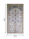 The Floral World: Tree of Life in Machlipatnam Kalamkari by Varun Kumar Pitchuka