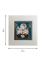 The God of Beginnings: Lord Ganesh in Phad Painting by Kalyan Joshi