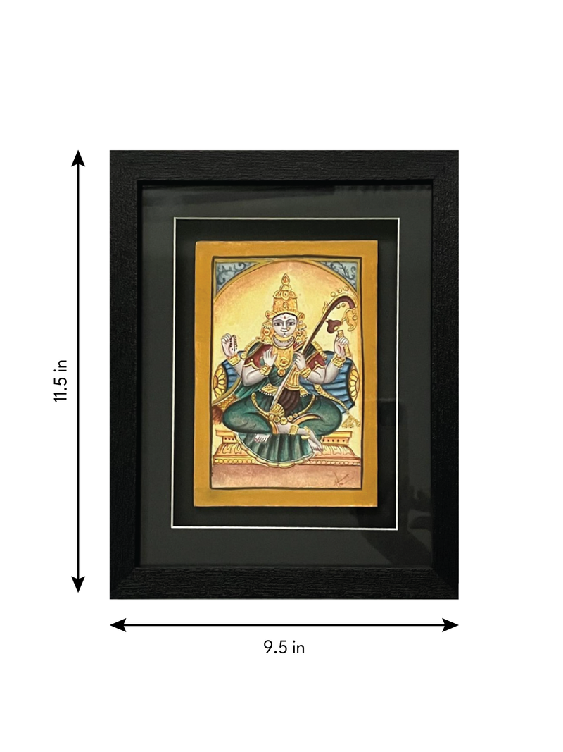 The Goddess of Knowledge and Arts: Saraswati in Mysore Art by Hemalatha B