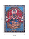 The Goddess of Wealth: Lakshmi in Kalamkari by Siva Reddy