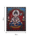 The Monkey God: Lord Hanuman in Kalamkari by Siva Reddy
