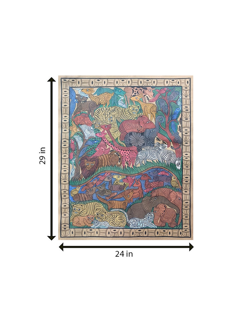The Nature's Tapestry In Kalighat by Sonali Chitrakar