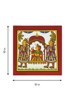 The Palanquin Journey: A Phad Painting by Kalyan Joshi