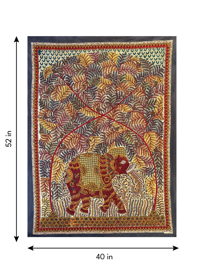 The Regal Elephant and the Tree of Life by Sanjay Chittara 