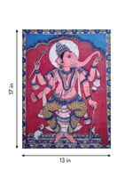 The Remover of Obstacles: Lord Ganesha in Kalamkari by Siva Reddy