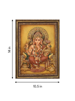 The Remover of Obstacles: Lord Ganesha in Stone Dust by Amita Sachdeva