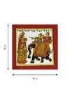The Royal Procession: A Phad Painting by Kalyan Joshi